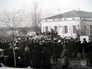 Митинг 7 ноября в центре с.Воронцовка.